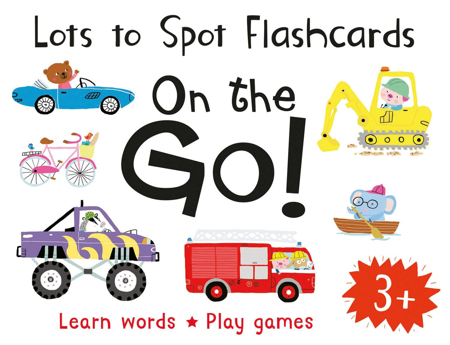 Lots to Spot Flashcards: On the Go!: Durable Toddler Learning Cards to Improve Vocabulary and Number Skills