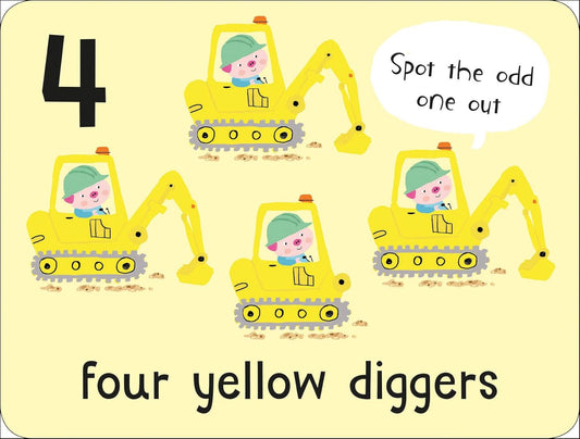 Lots to Spot Flashcards: On the Go!: Durable Toddler Learning Cards to Improve Vocabulary and Number Skills