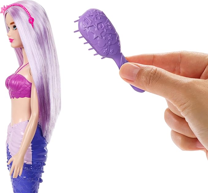 Barbie Mermaid Dolls 2-Pack with Sea Animals, Headbands & Ocean Accessories