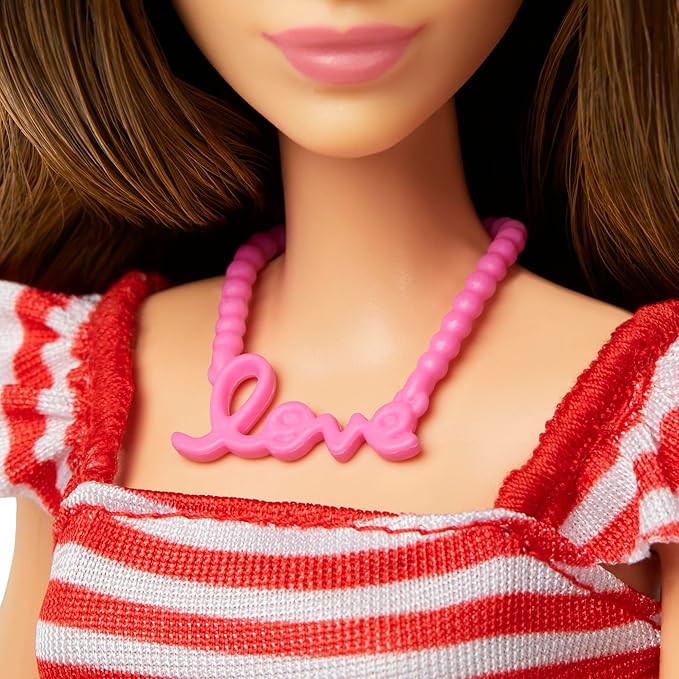 BARBIE Doll Set with Clothes & Accessories, Pink Passport Paris Adventures, Includes Brunette Doll & Picnic Pieces