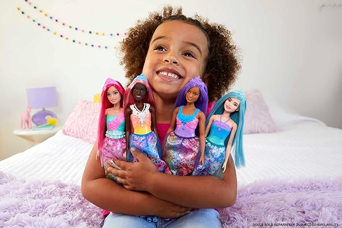 Barbie™ Dreamtopia Princess Doll (Light-Pink Hair), with Sparkly Bodice, Princess Skirt and Tiara, Toy for Kids Ages 3 Years Old and Up