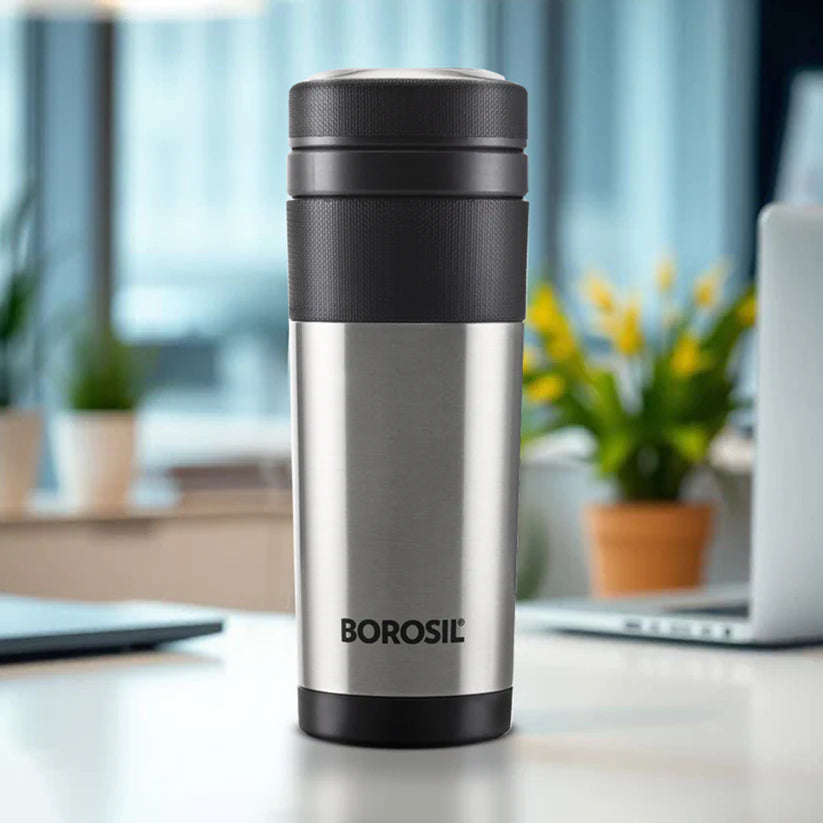 Borosil Travelmate Insulated Double Wall Mug 350ml