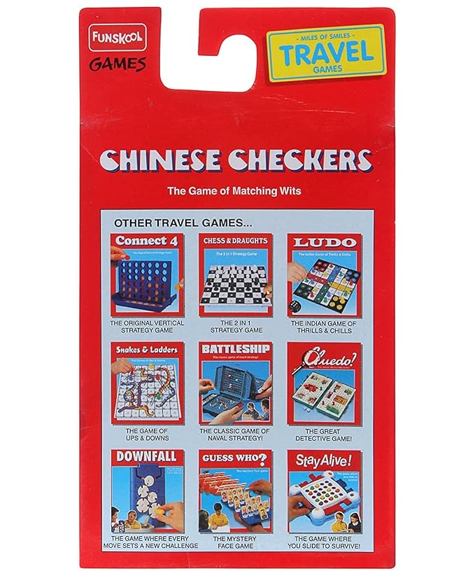 Funskool Travel Chinese Checkers - Kids