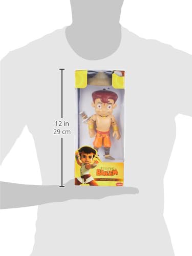 Funskool-Chhota Bheem 7 Inch Action Figure,Green Gold Chhota Bheem and Friends with Articulation,7 inches,Collectible,for 4 Year Old Kids and Above,Toy
