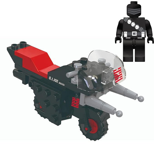 G. I. Joe 3 Gi Joe Military Vehicle Construction Sets, Building Kits (129 Total Pieces)