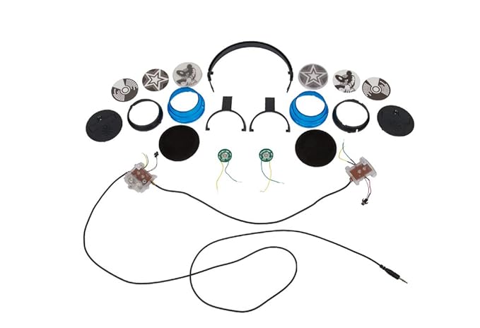 Smart Lab You-Build-It Headphones, Multi Color