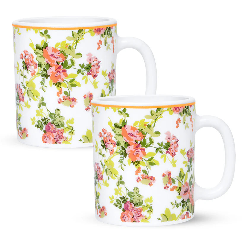 Borosil Larah Amora Mug Set set of 2 320ml