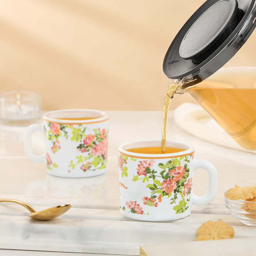 Borosil Larah Amora Mug Set Of 6 100ml