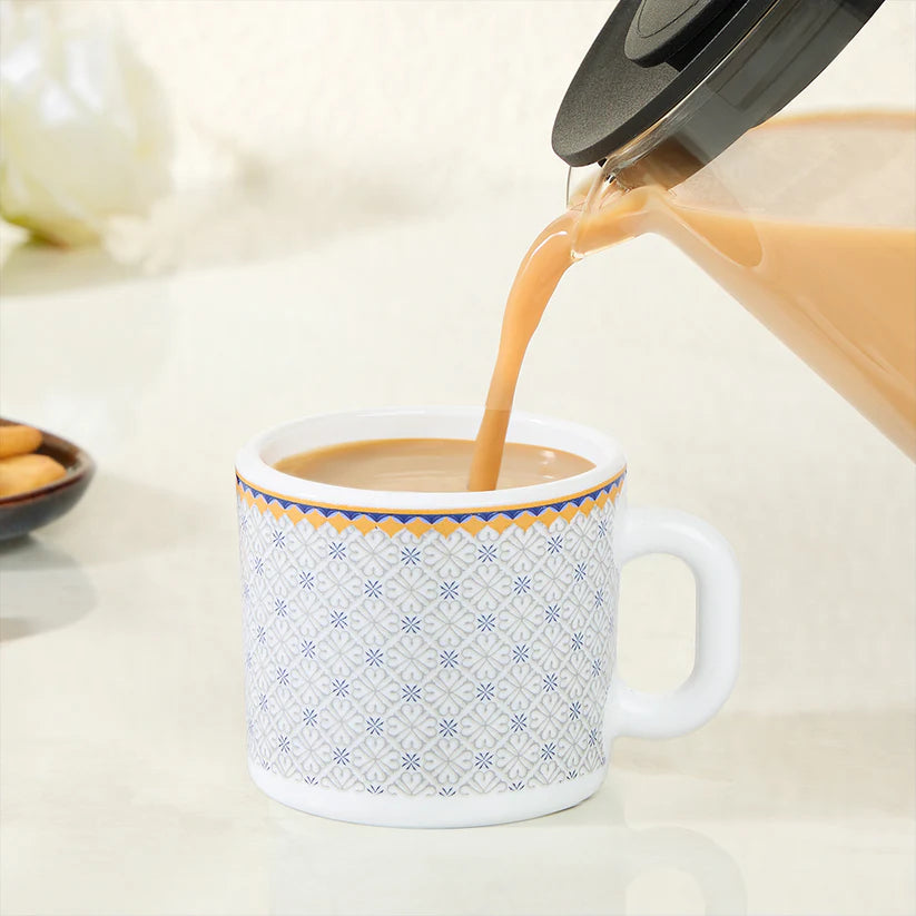 Borosil Larah Kosmia Mug Set 100ml Set Of 6