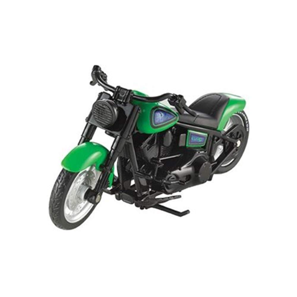 Hot Wheels Street Power Green Fat Ride Motorcycle