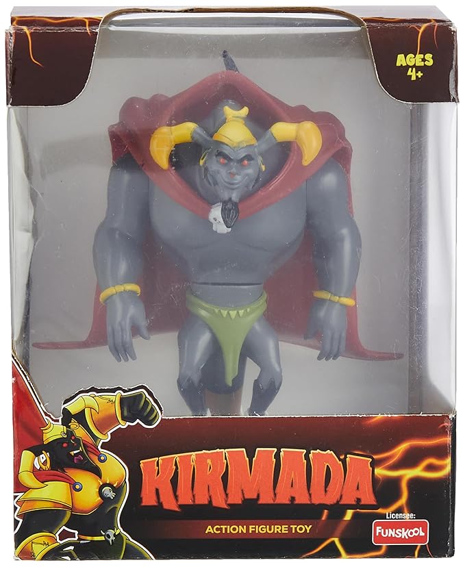 Funskool-Kirmada Action Figure,Green Gold Chhota Bheem and Friends with Articulation,4 inches,Collectible,for 4 Year Old Kids and Above,Toy