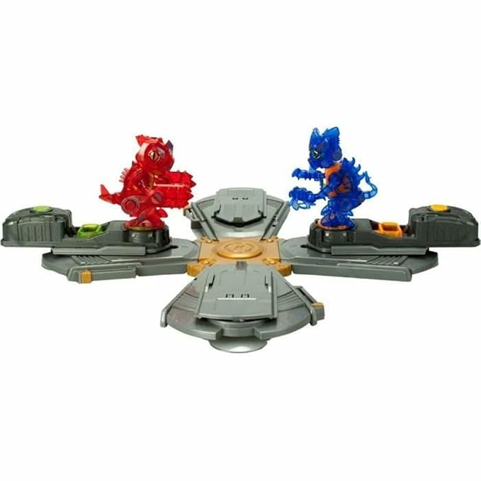 YCOO Deluxe Arena Biopod Kombat - 2 Electronic Creatures with Sound and Light Effects to Build 2 Bases - 10 Models to Collect - LR44 Batteries Included - Children's Toy from 5 Years