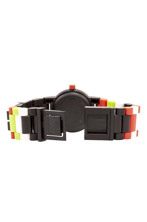 LEGO Kid's Analog Watch Set Minifigure Link City Fire Fighter 802159