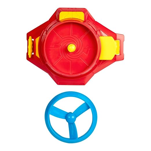 Marvel Iron Man Repulsor Blast Disc Blaster Roleplay Toy Inspired by The Marvel Cinematic Universe, Toys for Kids Ages 5 and Up