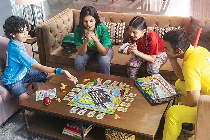 Monopoly Cricket Board Game | Cricket-Themed Monopoly Board Game for Families and Kids | for Ages 8+ | for 2 to 6 Players | Christmas Gift for Kids & Families