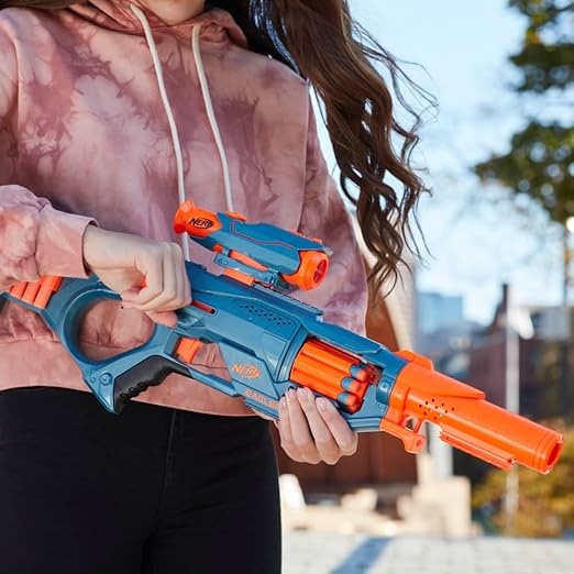 Nerf Elite 2.0 Eaglepoint RD-8 Toy Blaster, 16 Nerf Darts, Fun Toy for Kids Teens and Adults, Outdoor Play for Boys, Birthday Gift for Kids Ages 8+