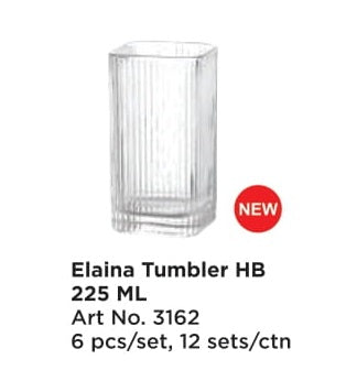 Roxx  Elaina Tumbler HB 225 Ml Set Of 6
