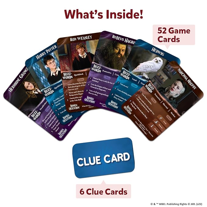 Skillmatics Guess in 10 Harry Potter, Card Game for Boys, Girls, Kids, Families, Teens & Adults, Play with Wizards, Magic, Ron, Hermione, Dumbledore, Snape, Gifts for Ages 8, 9, 10 and Up