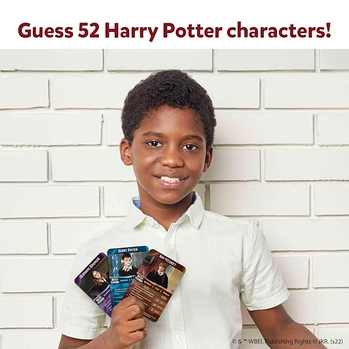 Skillmatics Guess in 10 Harry Potter, Card Game for Boys, Girls, Kids, Families, Teens & Adults, Play with Wizards, Magic, Ron, Hermione, Dumbledore, Snape, Gifts for Ages 8, 9, 10 and Up