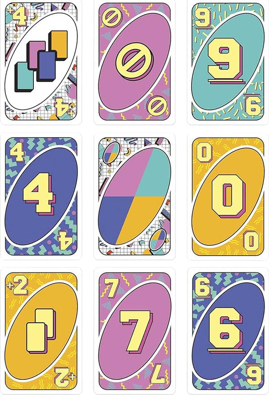 Mattel Games Uno Iconic 1990S Card Game For Kids, Pack Of 1