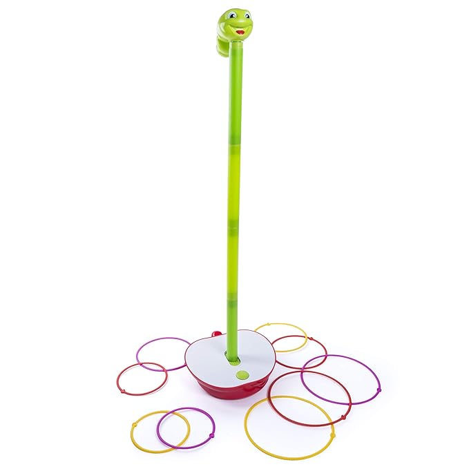 Wobbly Worm Fun Colourful Game for Kids, Toys for Girls, 5 Years & Above, Indoor & Outdoor Toys