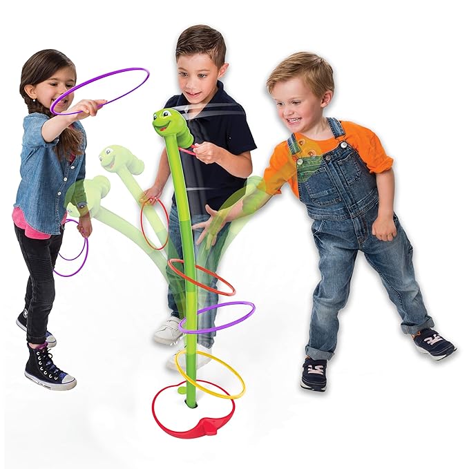 Wobbly Worm Fun Colourful Game for Kids, Toys for Girls, 5 Years & Above, Indoor & Outdoor Toys