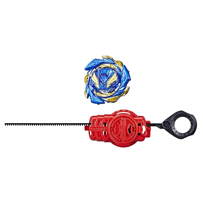 Beyblade Burst QuadDrive Salvage Valtryek V7 Spinning Top Starter Pack Battling Game Top Toy with Launcher