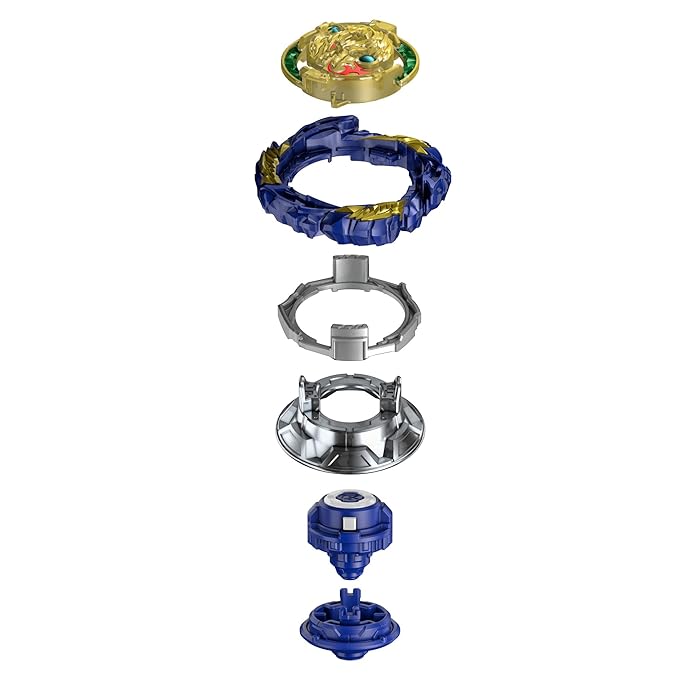 Beyblade Burst Quaddrive Vanish Fafnir F7 - Stamina/Balance Type - Spinning Top Starter Pack Toy, Battling Game Top Toy with Launcher for Kids Ages 8+, Original by Hasbro