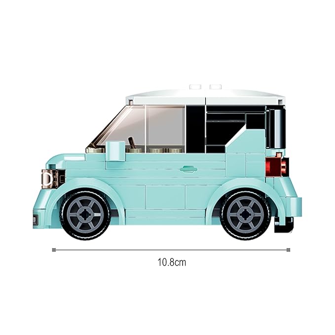Sluban Mini Handcraft-Mini Car 236 pcs Building Blocks Kit for Girls Aged 8 Years(+) Creative Construction Set Educational STEM Toy, Blocks Compatible with Other Leading Brands, BIS Certified.