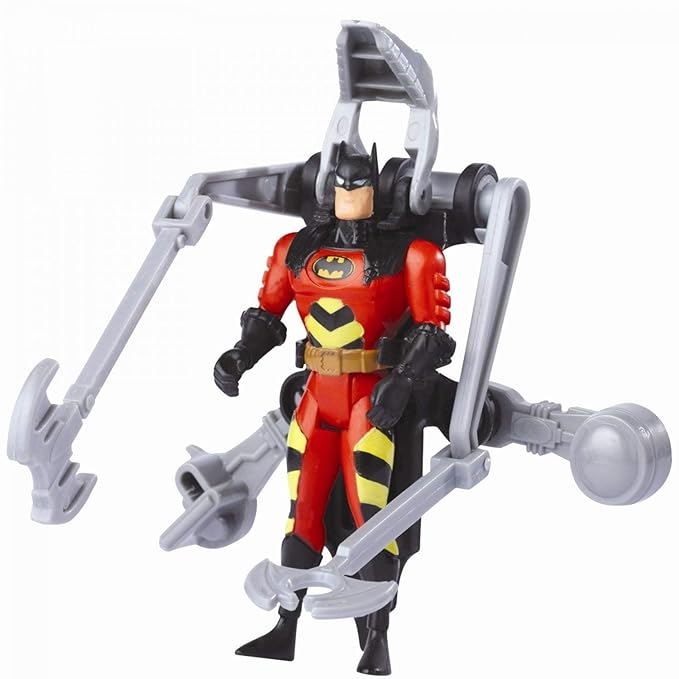 Funskool Disaster Control Batman Action Figure Toy for Kid, 6 Inch, Classic DC Superhero with Articulation, Movie Inspired Collectible, Ideal Gift for Children
