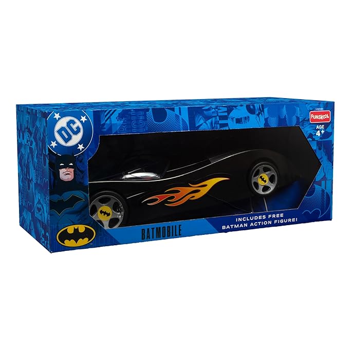 Funskool-Batmobile,Classic,4 inches,collectible,For 4 year Old Kids and Above,Toy (Multicolor)