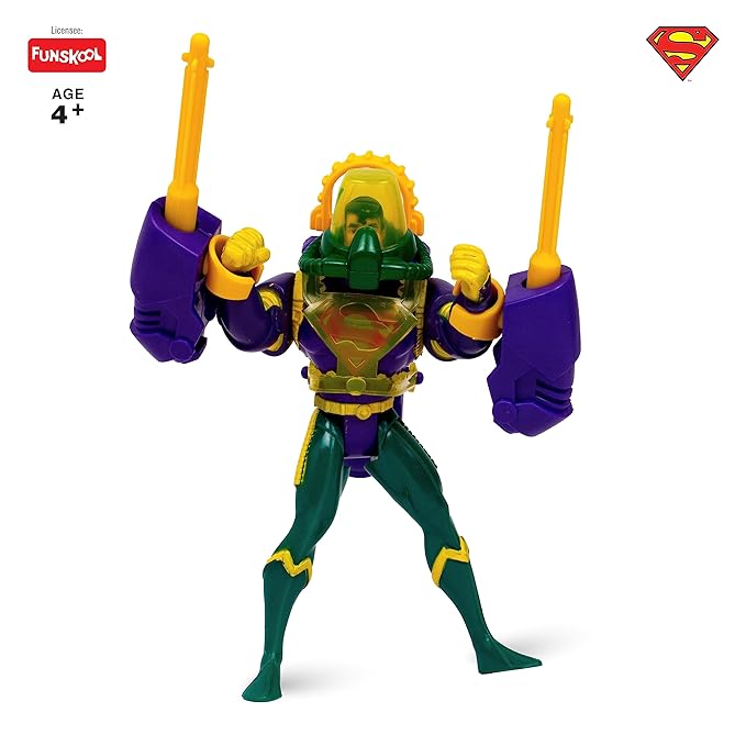 Funskool-Deep Dive Superman,Classic Action Figures with Articulation,6 inches,Collectible,for 4 Year Old Kids and Above,Toy
