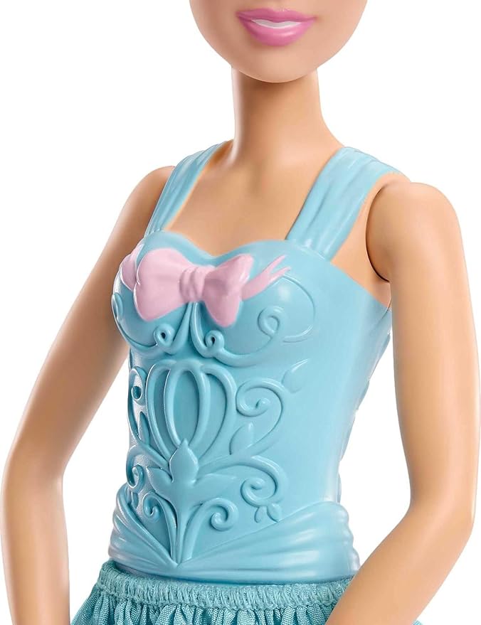 Disney Princess Toys, Posable Ballerina Cinderella Doll Inspired by the Disney Movie, Ballet Toys, Gifts for Kids