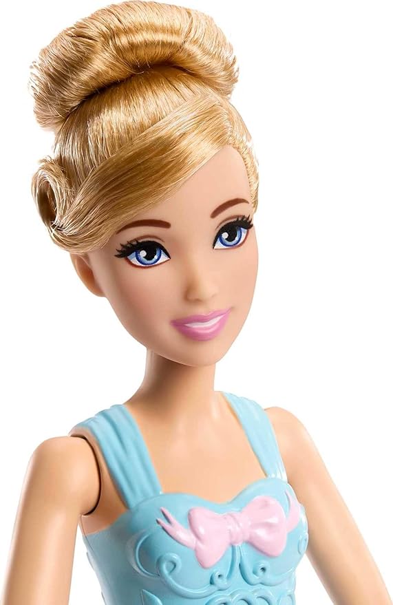 Disney Princess Toys, Posable Ballerina Cinderella Doll Inspired by the Disney Movie, Ballet Toys, Gifts for Kids
