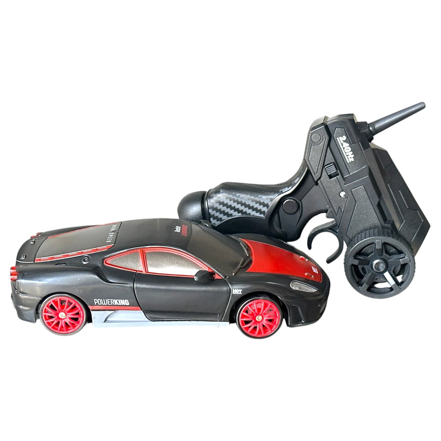 Greatest5 Toys Racing R/C Drift Returns II Remote Control Car, 1:24 Scale, Red, Ages 6+, 2.4GHz RC Drifting Model