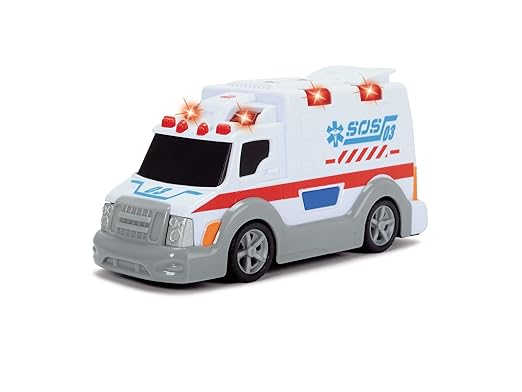 Dickie Toys Action Series Ambulance with Lights and Sounds (Age 3 Years)