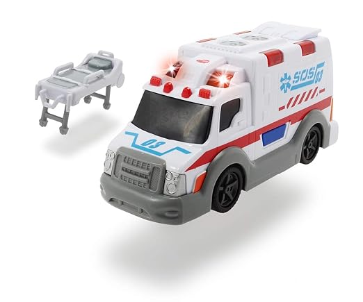 Dickie Toys Action Series Ambulance with Lights and Sounds (Age 3 Years)