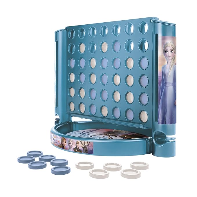Hasbro Gaming Grab and Go Connect 4: Disney Frozen 2 Edition Game for Ages 6 and Up Portable 2 Player Game