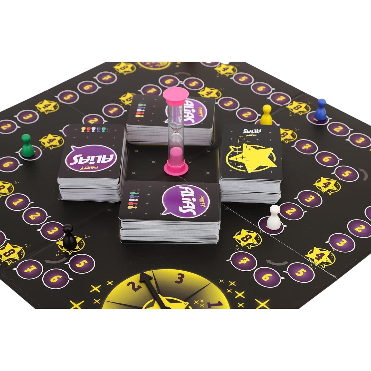 Frank Party Alias Board Games for Adults & Kids Above 15 Years | Fun for Family Games Night, 400 Word Guessing Card Game for 4 + Players | Classic Board Games for Stress Relief, Gifts for Teenagers