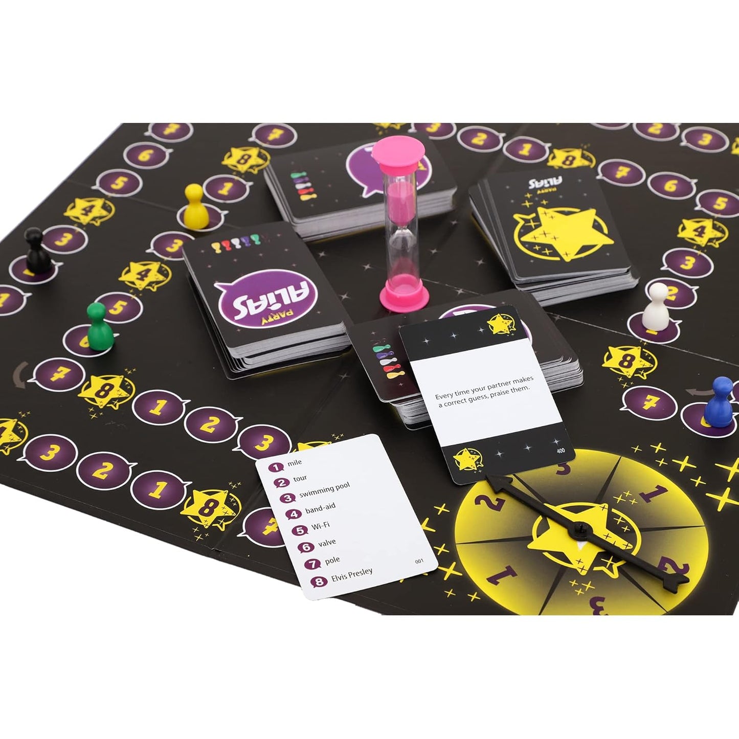 Frank Party Alias Board Games for Adults & Kids Above 15 Years | Fun for Family Games Night, 400 Word Guessing Card Game for 4 + Players | Classic Board Games for Stress Relief, Gifts for Teenagers