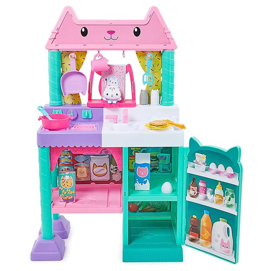 Gabby's Dollhouse Cakey Kitchen Playset with Accessories and Play Food