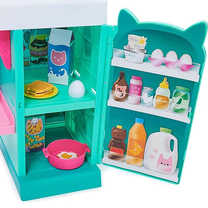 Gabby's Dollhouse Cakey Kitchen Playset with Accessories and Play Food