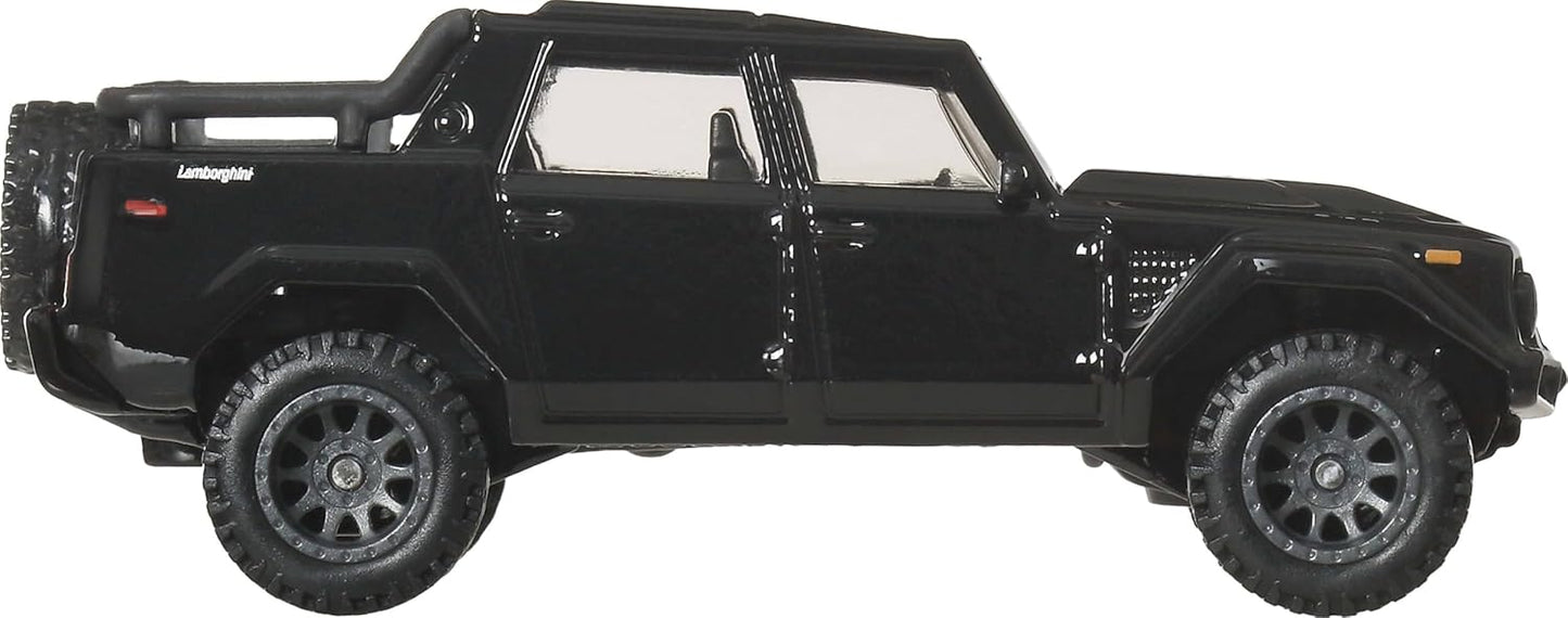 Hot Wheels® Cars, Premium Fast & Furious™ Lamborghini LM002, 1:64 Scale Die-Cast Car for Collectors Inspired by Fast & Furious™ Movie Franchise
