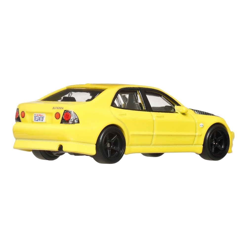 Hot Wheels Boulevard™ 98 Toyota Altezza Premium 1:64 Scale Sports Car, Full Metal Body Construction & Real Riders™ Tires, Toy for Collectors & Car Enthusiasts