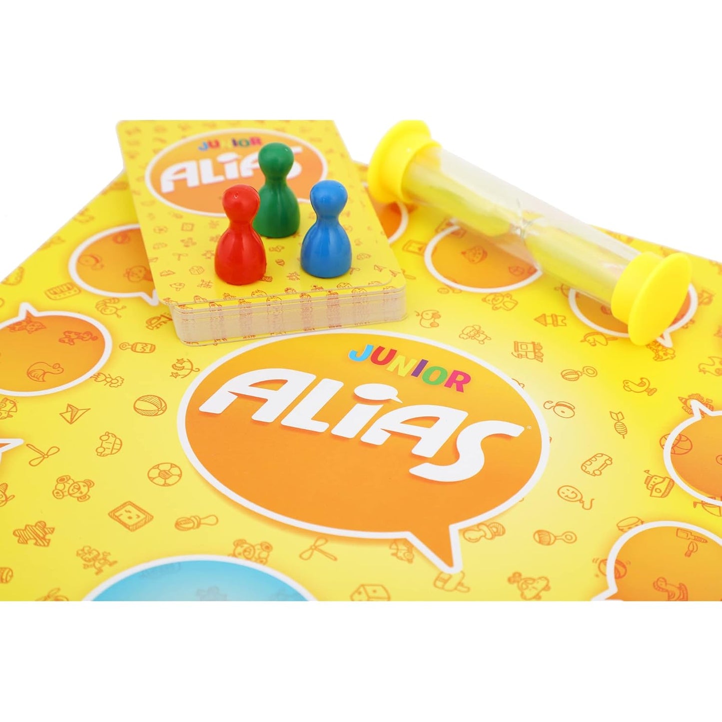 Frank Junior Alias Classic Board Games for Kids Above 5 Years | Brain Booster Educational Fun Toys, 300 Word Guessing Card Game | English Word Game for Language Development, Gifts for Girls & Boys