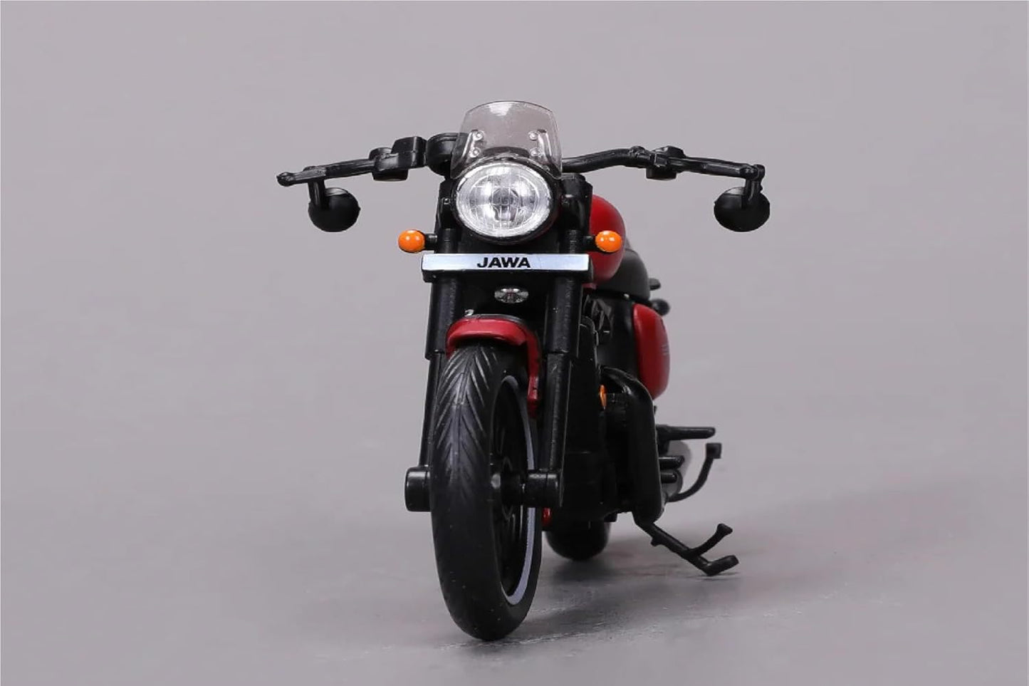 Maisto JAWA 42 Bike Miniature Scale Model Bike in Orion Red Colour Scale 1/18