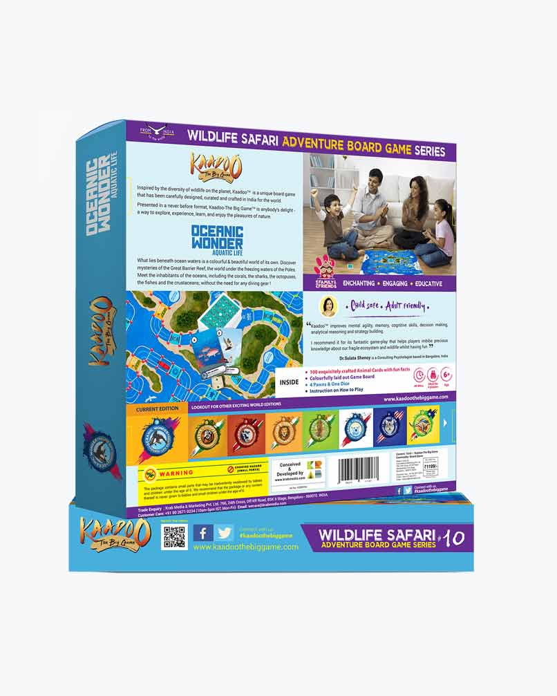 Kaadoo Oceanic Wonder Board Game
