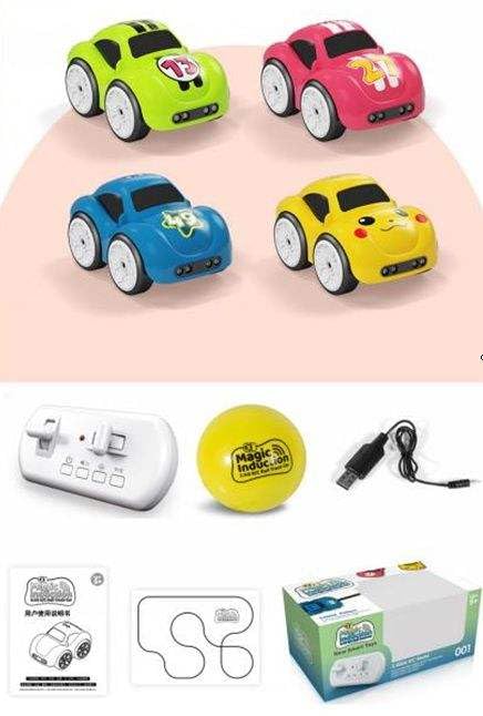 Liitla Magic Induction RC Intelligent Sensor Car, Remote Control, Follow Mode, Escape Mode, Track Mode, for Kids