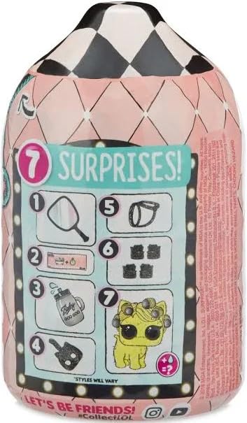 LOL Surprise! Fuzzy Pets with Washable Fuzz Series 2