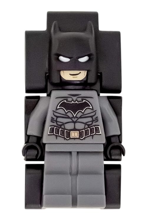LEGO Batman Buildable Kids Watch 8021568, Analog, Black